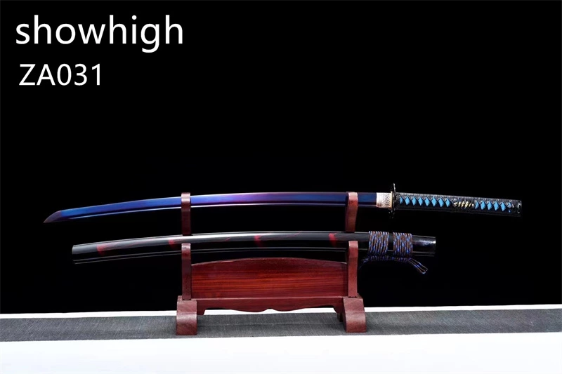 purple katana sword ZA031