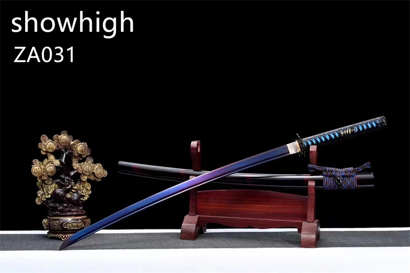 purple katana sword ZA031