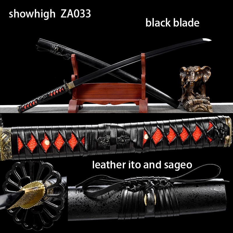 black katana sword ZA033
