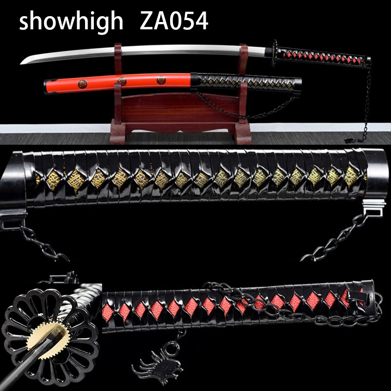 handmade carbon steel katana sword Z054