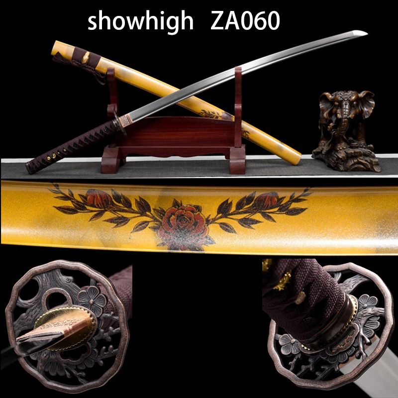 red rose katana sword ZA060