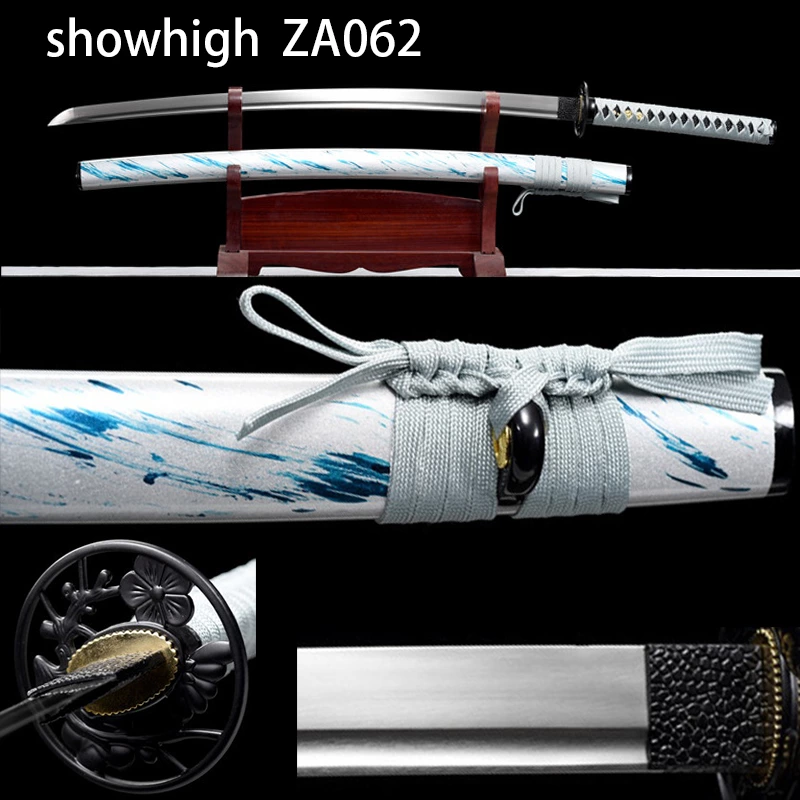 carbon steel katana sword ZA062