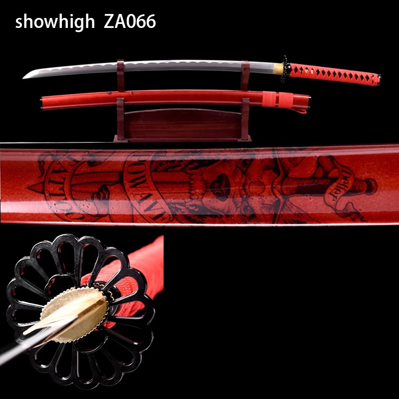 red katana sword ZA066