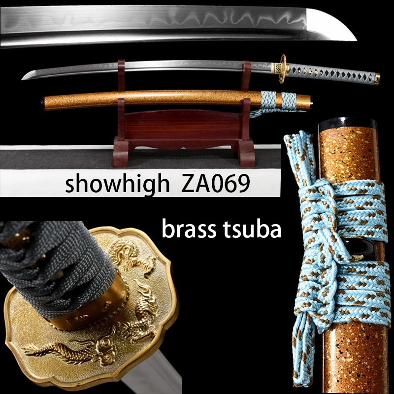 T10 real hamon katana sword ZA069