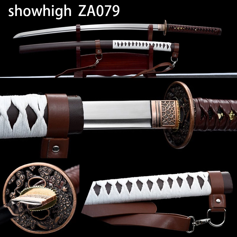 hand forged high carbon steel katana sword ZA079