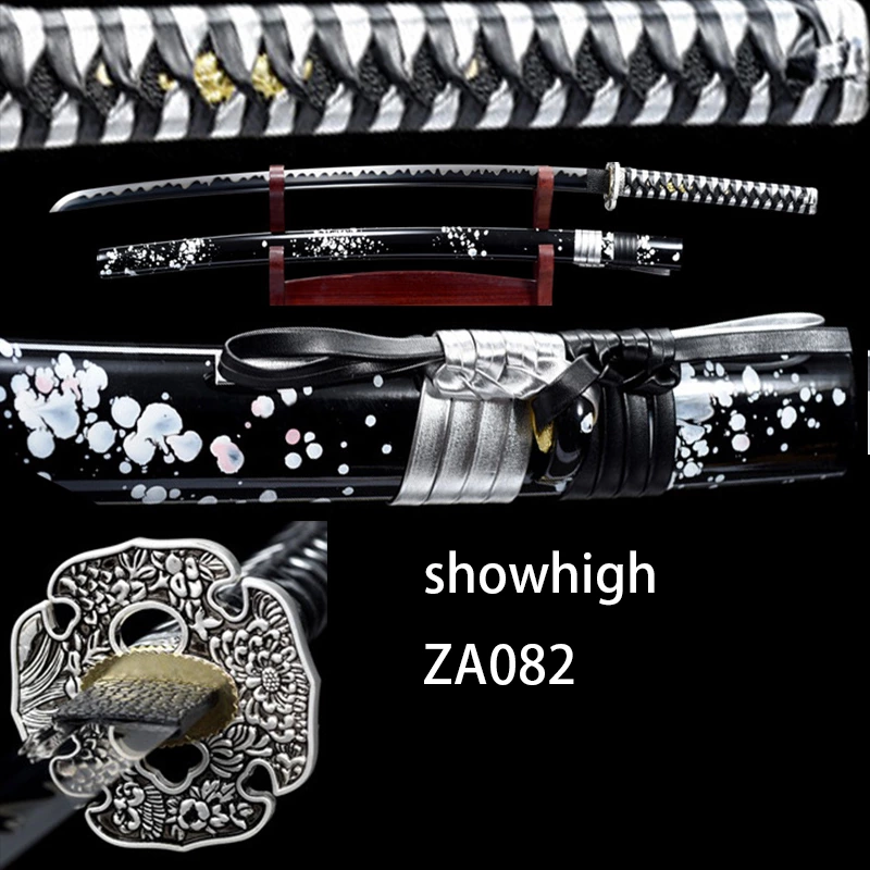 black katana sword ZA082