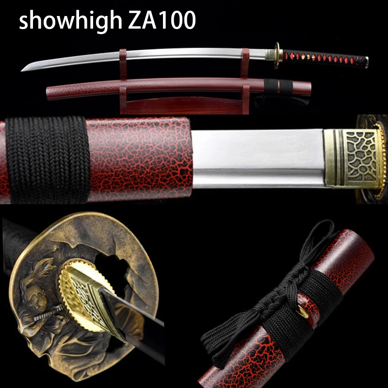 red katana sword ZA100