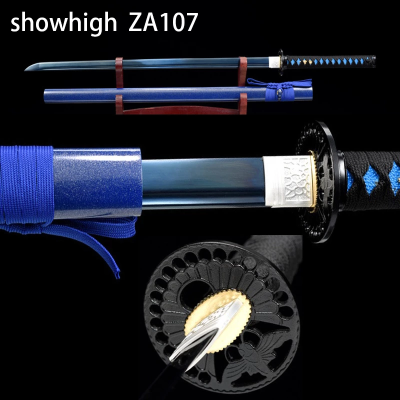 blue ninja katana sword ZA107