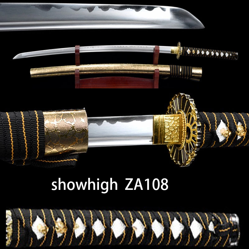 handmade  carbon steel katana sword ZA108