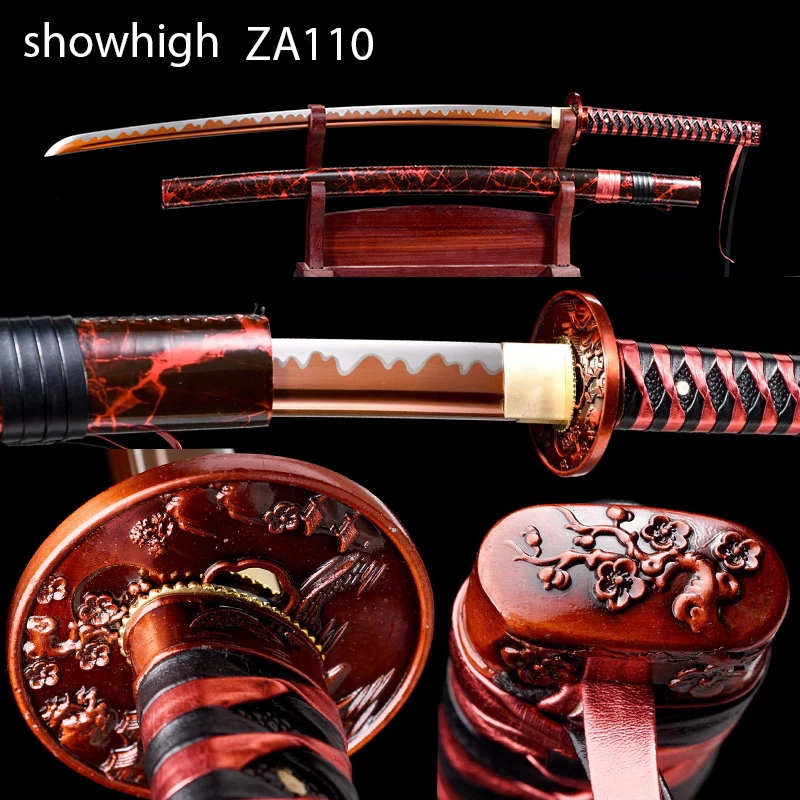 red katana sword ZA110