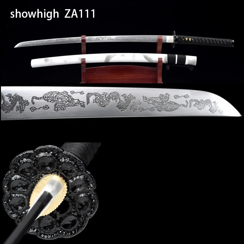 handmade tiger katana sword ZA111