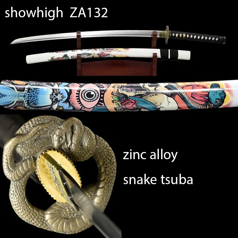 snake katana sword ZA132
