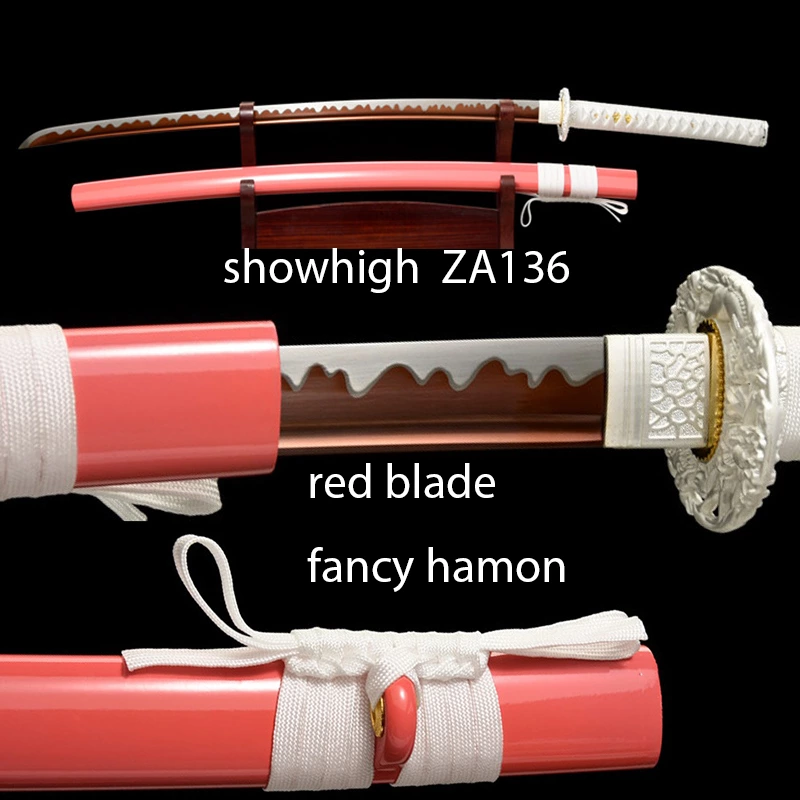 red katana sword ZA136
