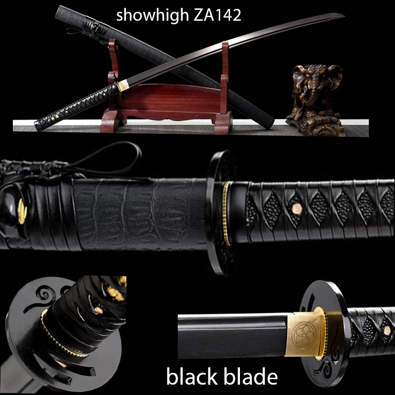 black katana sword ZA142