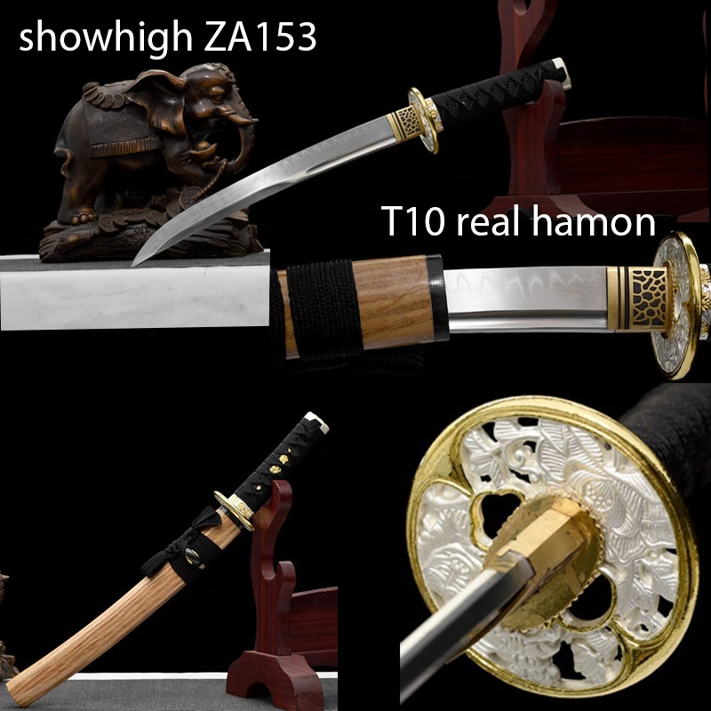 T10 real hamon tanto sword ZA153