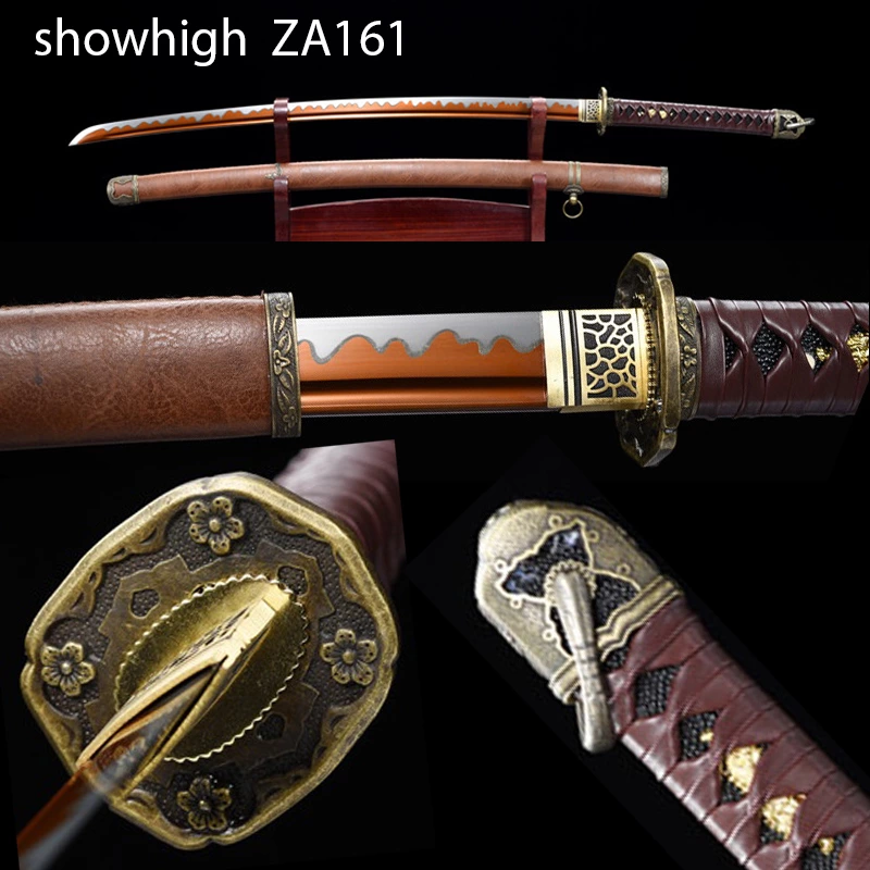 handmade high carbon military katana sword ZA161