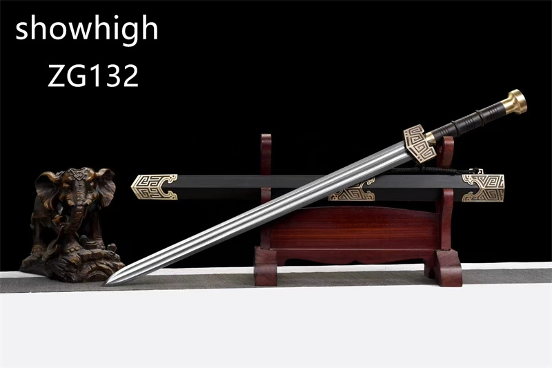 King Qing damascus sword ZG132