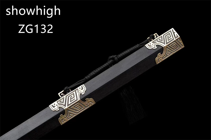King Qing damascus sword ZG132