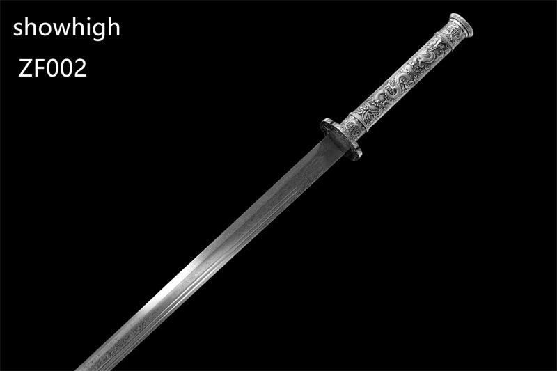 damascus sword with dragon handle ZF002