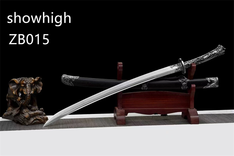 Qing Dao damascus sword ZB015