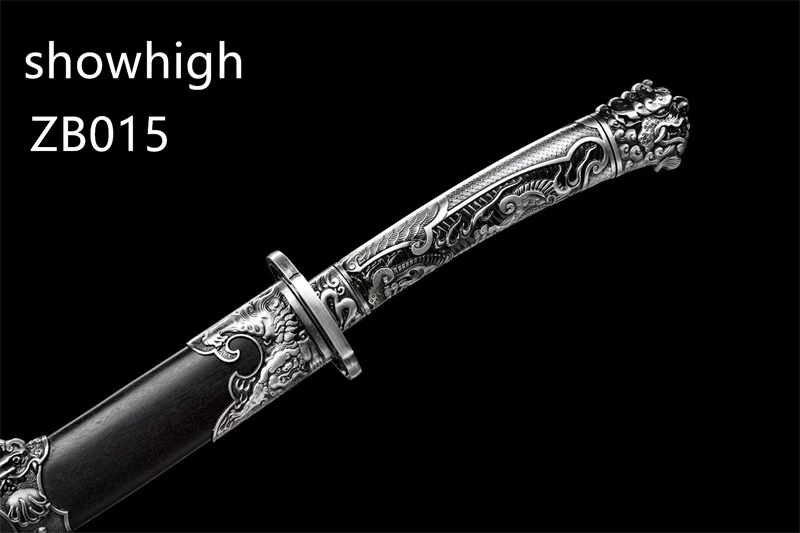 Qing Dao damascus sword ZB015