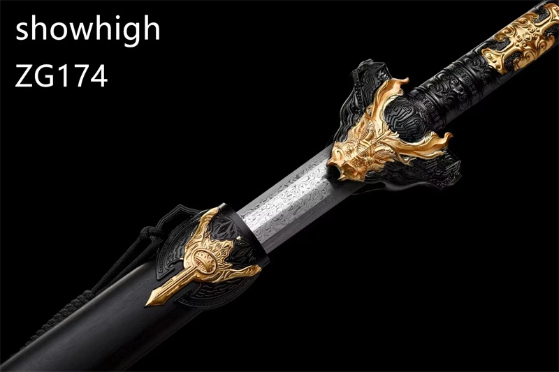 damascus dragon sword ZG174