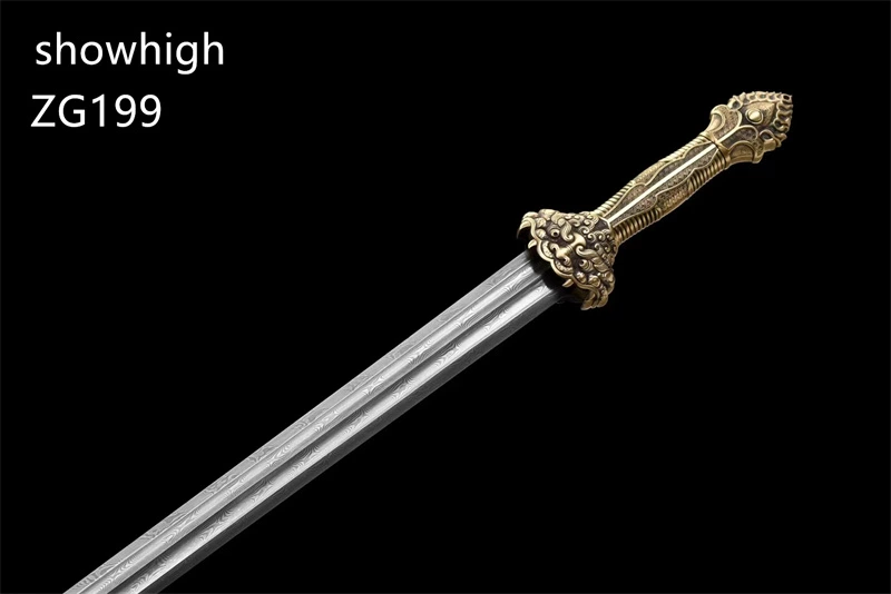 twisted damascus sword ZG199