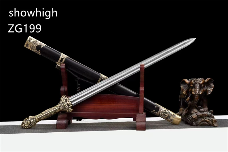 twisted damascus sword ZG199