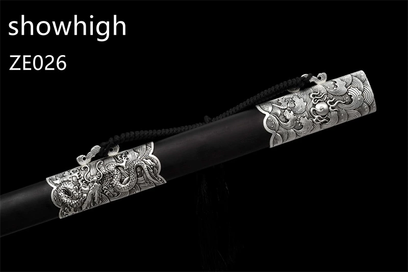 King dragon blue damascus sword ZE026