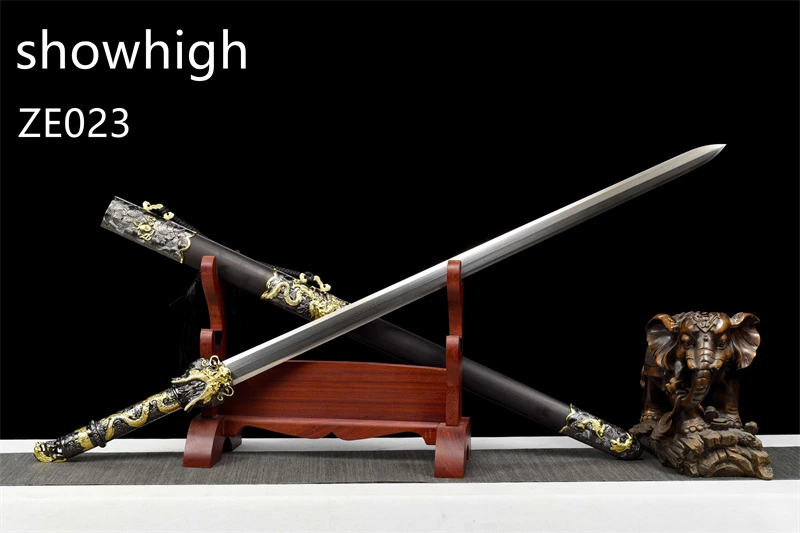 King Dragon damascus sword ZE023