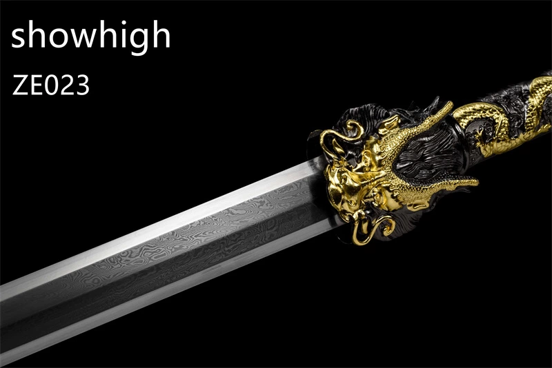 King Dragon damascus sword ZE023