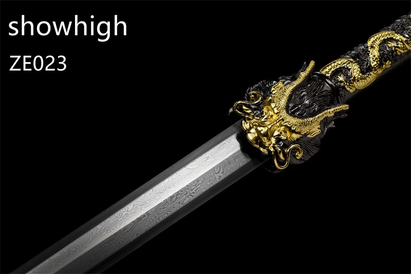 King Dragon damascus sword ZE023