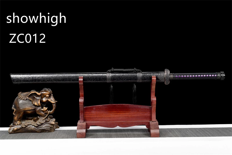 purple high carbon sword ZC012
