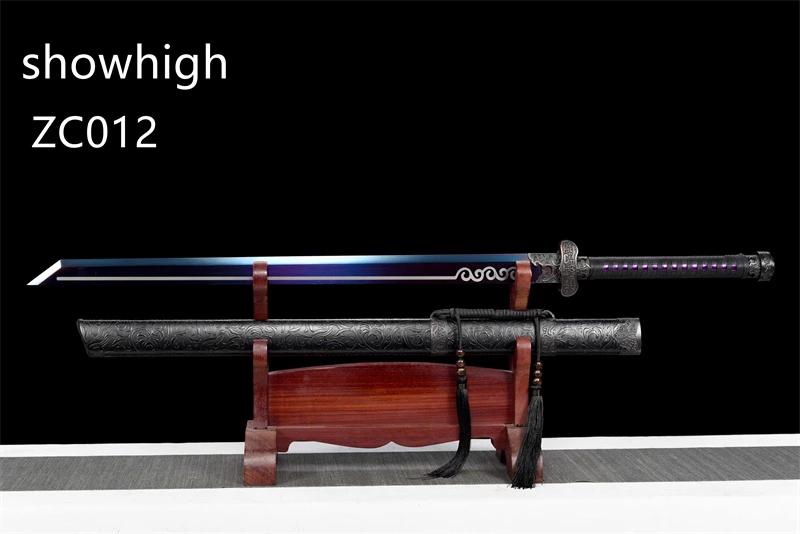 purple high carbon sword ZC012