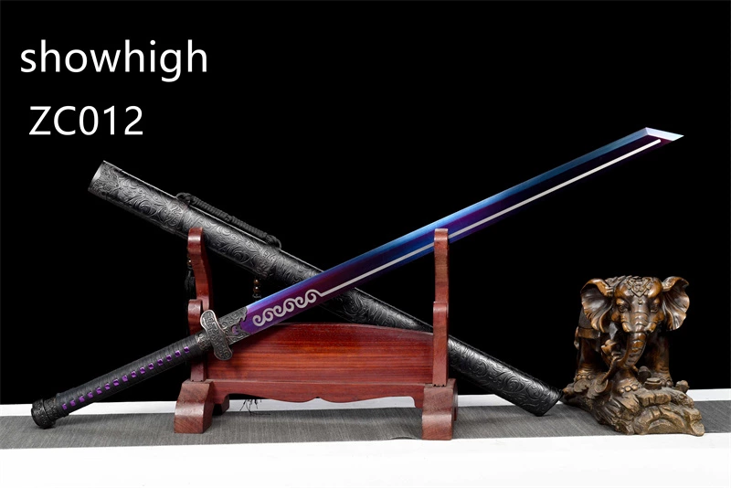 purple high carbon sword ZC012