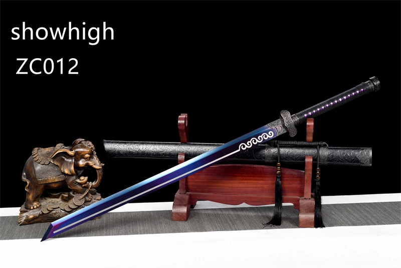 purple high carbon sword ZC012