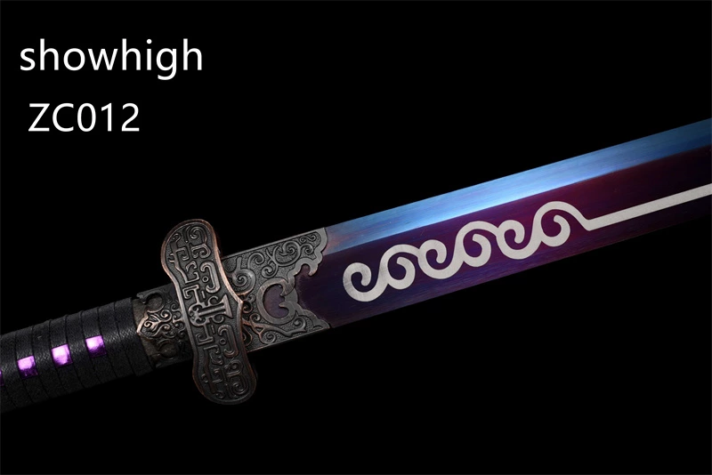 purple high carbon sword ZC012