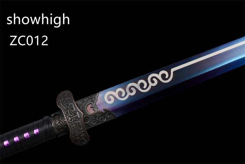 purple high carbon sword ZC012