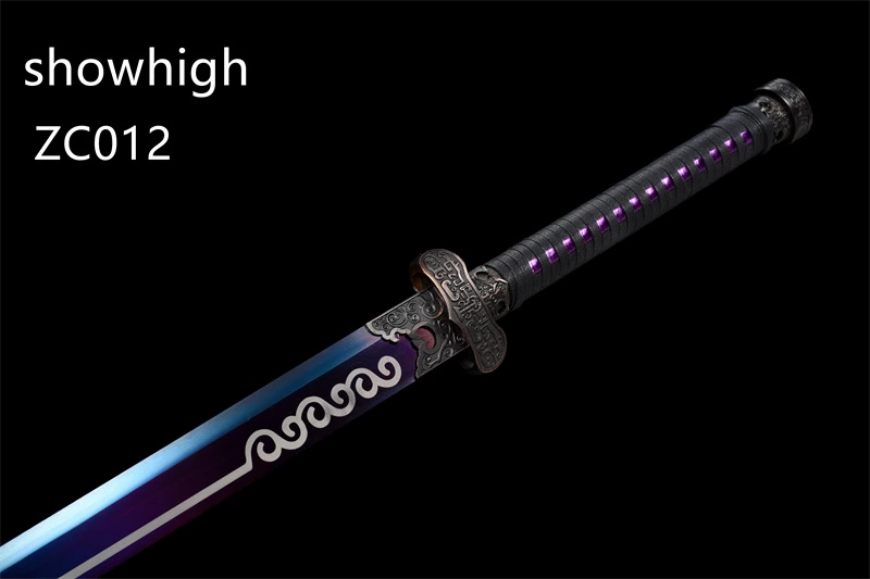 purple high carbon sword ZC012