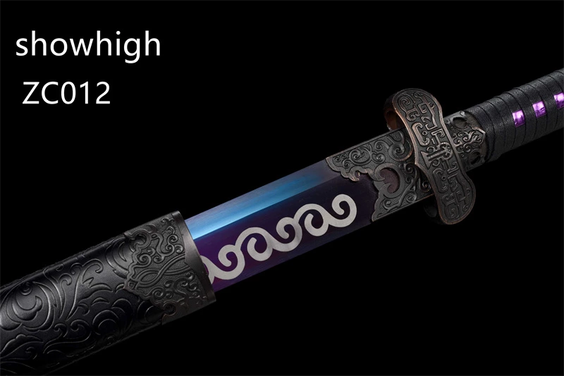 purple high carbon sword ZC012