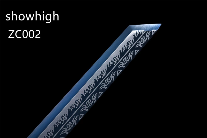 chinese dragon claw blue sword ZC002