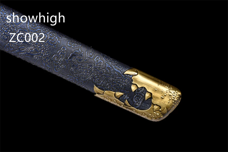 chinese dragon claw blue sword ZC002