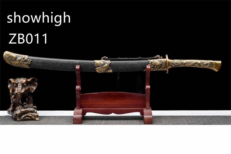 Qing Dynasty style dragon sword ZB011