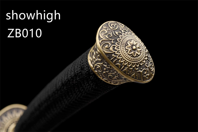 Qing dynasty style  damascus Sword ZB010