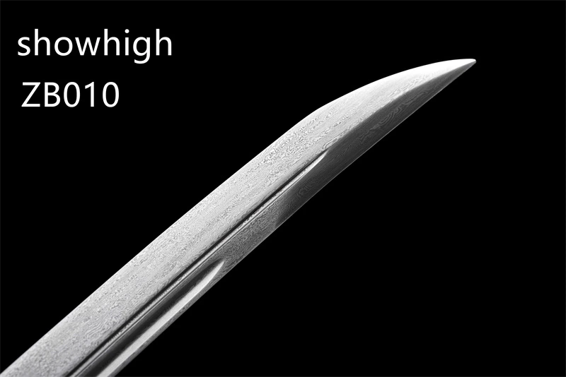 Qing dynasty style  damascus Sword ZB010