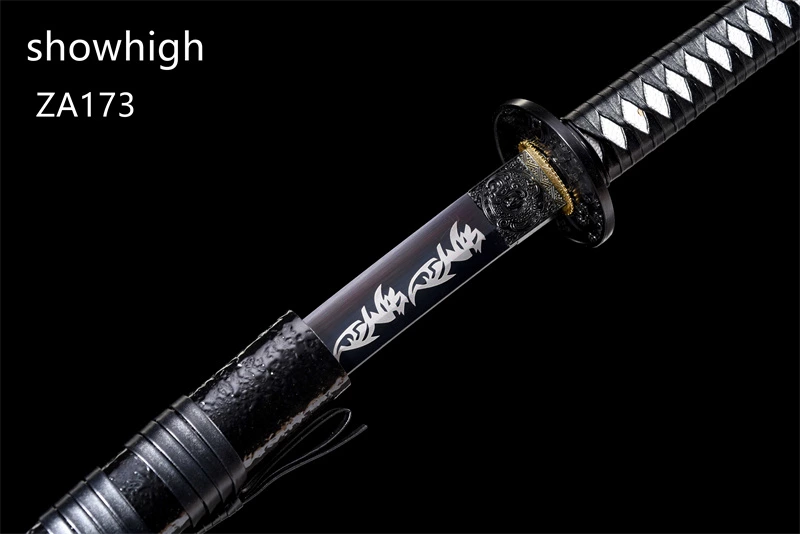 black katana sword ZA173