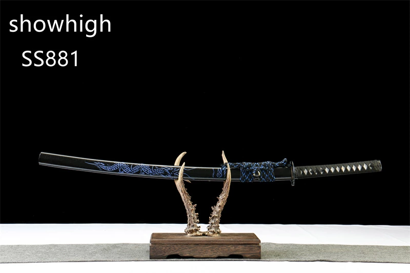 blue dragon katana sword SS881