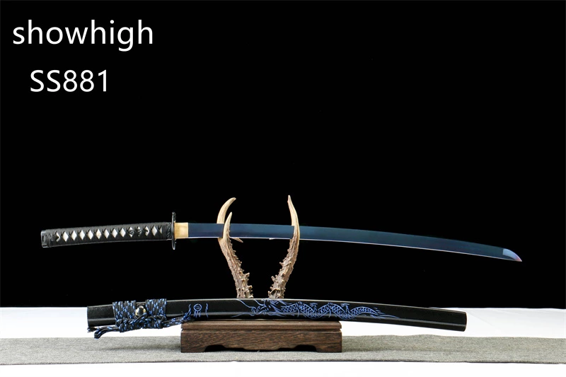 blue dragon katana sword SS881