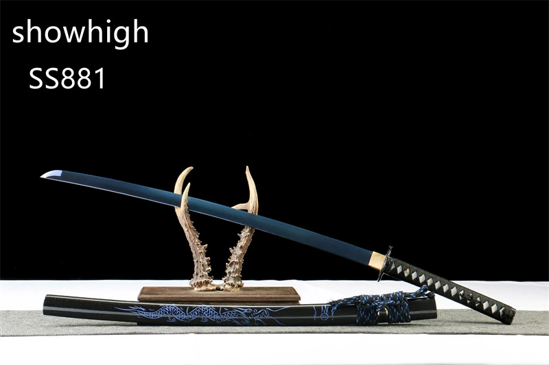 blue dragon katana sword SS881