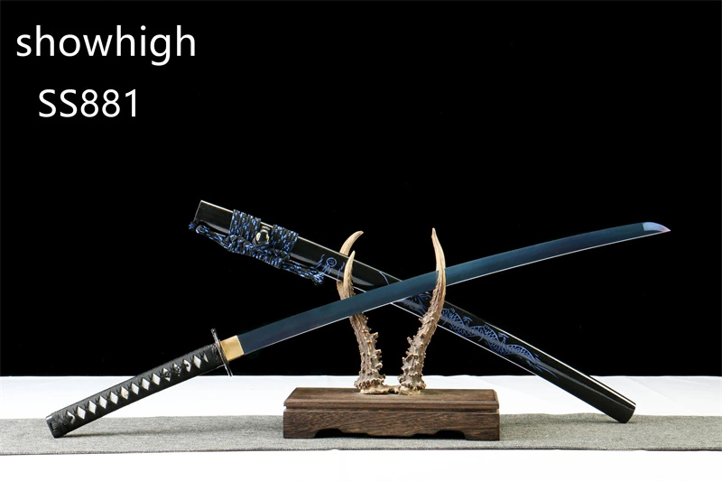 blue dragon katana sword SS881